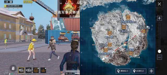 绝地求生早期打卡点揭秘，起源与热门地点回顾