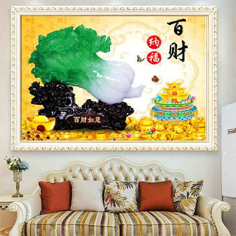 最早的客厅钻石画，历史、艺术与创新的完美融合