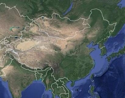中国2025年早期卫星地图揭示历史变迁与现代融合之美