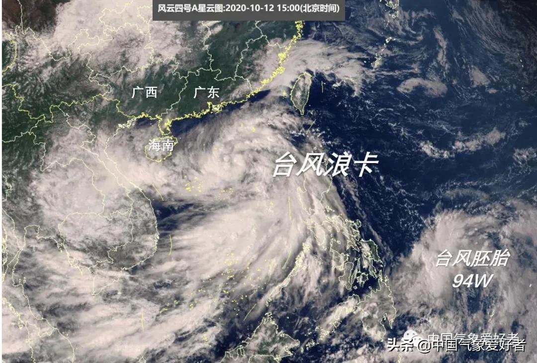 揭秘台风浪卡风云图的自然力量，探索神秘面纱下的自然现象