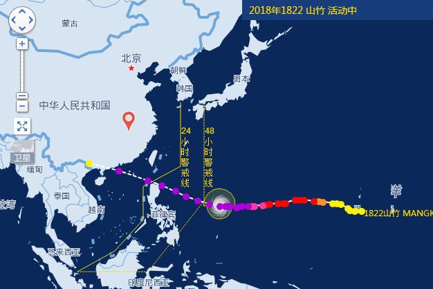 第22号台风预报，预测与应对的挑战与较量