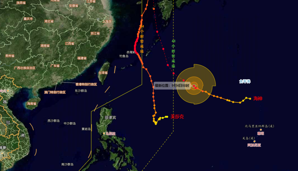 海神台风路径的首播预测，先锋力量引领防御与应对之路