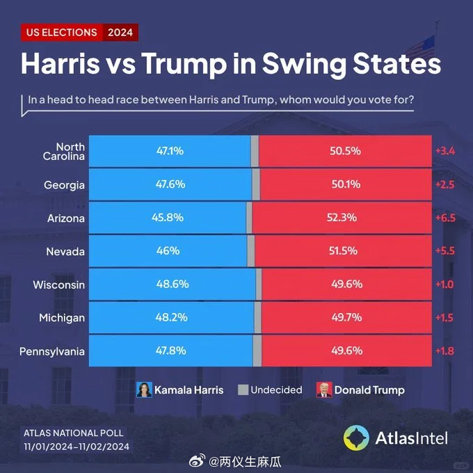 美国大选早期信息揭晓，历史数据与趋势的深度解析